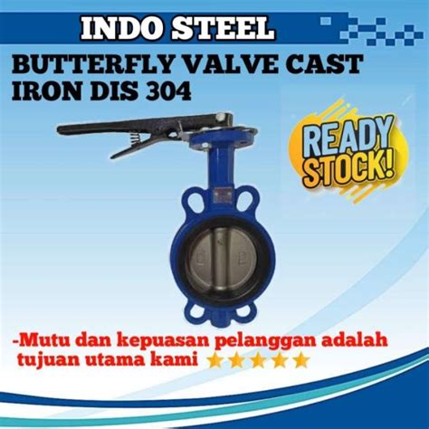 Promo Butterfly Valve Cast Iron 4 Diskon 23 Di Seller Tasakamu Store