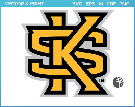 Kennesaw State Owls Secondary Logo College Sports Vector Svg