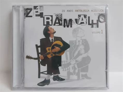 Zé Ramalho 20 Anos Antologia Acústica Vol 1 Cd Lacrado