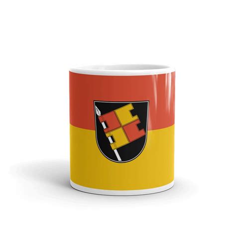 Flag of Würzburg 2 Germany White Coffee Cup in 2022 White coffee