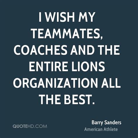 Barry Sanders Inspirational Quotes. QuotesGram