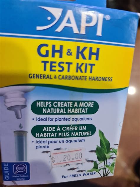 API GH KH Test Kit Ammonia Test Kit And API Test Strips Pet