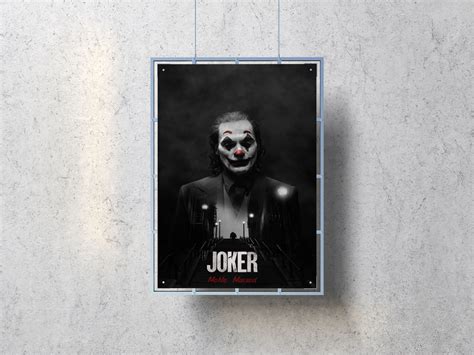 joker movie poster by Mahta Moosavi on Dribbble