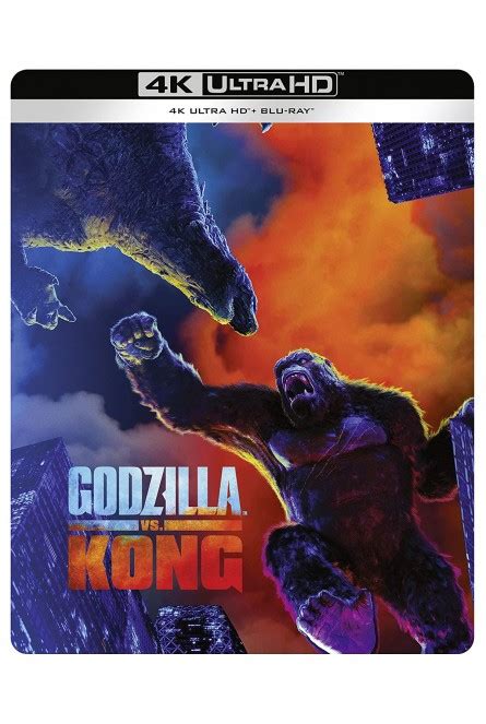 Godzilla Vs Kong Steelbook K Uhd Blu Ray Blu Ray