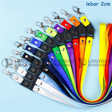 Jual Tali Lanyard Stoper Cm Tali Lanyard Lebar Cm Polyster