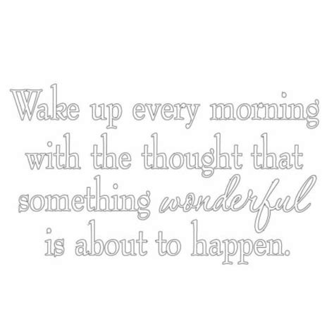 Vwaq Wake Up Every Morning Inspirational Quote Wall Decal White 1