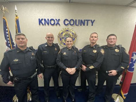 February 2020 Promotions – Knox County Sheriff Website