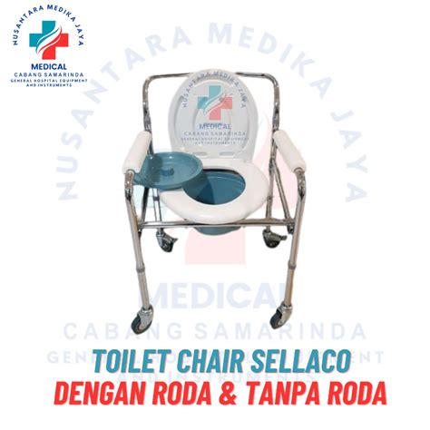 Jual Kursi Toilet Toilet Chair Commode Chair Stainless Steel Tempat Bab