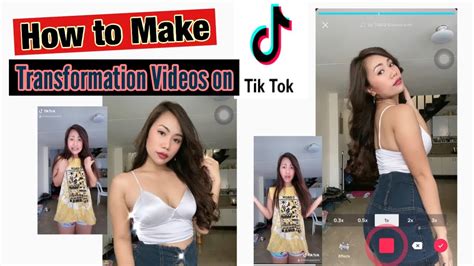 How I Make My Tik Tok Transformation Videos Quick And Easy Tutorial