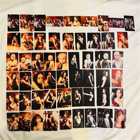Wts Le Sserafim Easy Crazy Hot Trading Cards Sakura Chaewon Yunjin