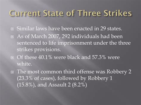 Three Strikes Law States Castlejord