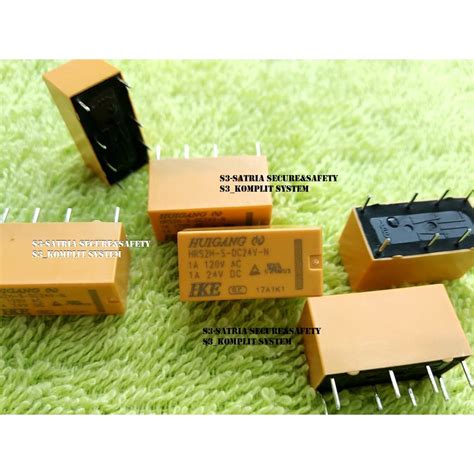 Jual HKE DC 24V 1 A HRS2H S Relay 8 Kaki 1A 24 V DC24V NO NC 8P Pin