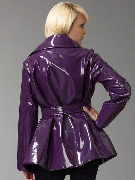 MJTrends 2 Way Stretch Purple Vinyl Fabric Can Be Used For Clothing Or