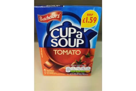 Batchelors Cup A Soup Tomato 4 Sachets 93g 8 Till Late Deliver Cardiff