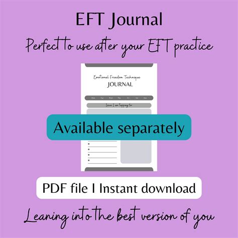 Eft Tapping Script For Self Belief Eft Guide For Dealing With Etsy