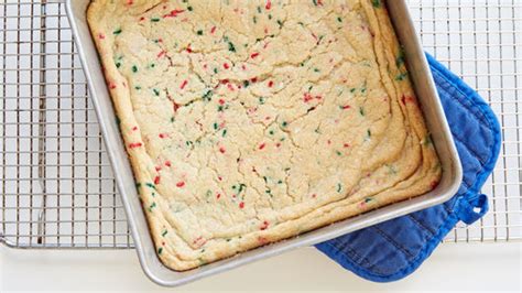 Easiest-Ever Holiday Sugar Cookie Bars recipe from Pillsbury.com