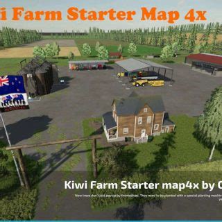 Kiwi Starter X V Fs Mod Farming Simulator Mod