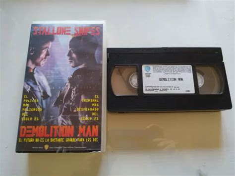 Demolition Man Sylvester Stallone Snipes Vhs Tape Tape Tape £16 39