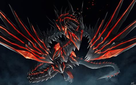 Red Eyes Darkness Dragon Wallpaper