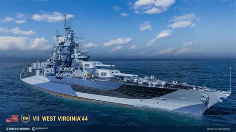 World Of Warships 12 4 Closed Test West Virginia 44 Overhauled