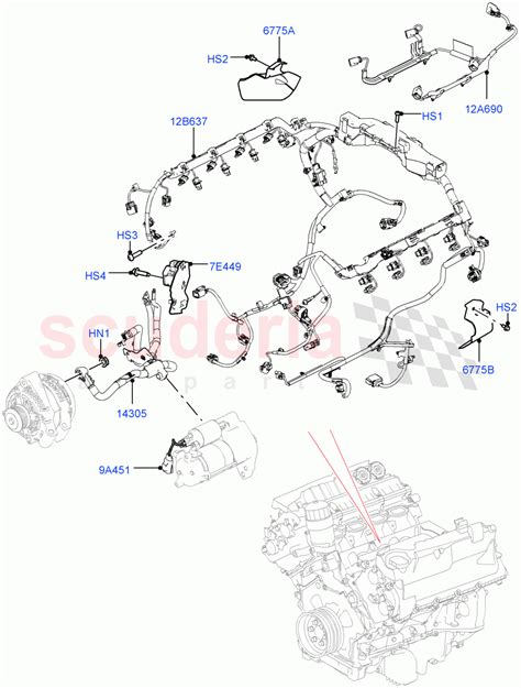 Electrical Wiring Engine And Dash L P Aj Dohc Cda S Parts