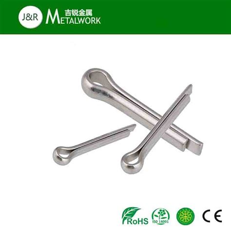 SS304 SS316 Stainless Steel Split Pin DIN94 Split Pin And Stainless