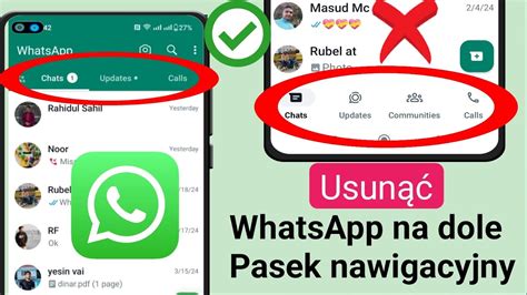 Jak Usun Gest Nawigacji Dolnej Whatsapp Napraw Dolny Pasek