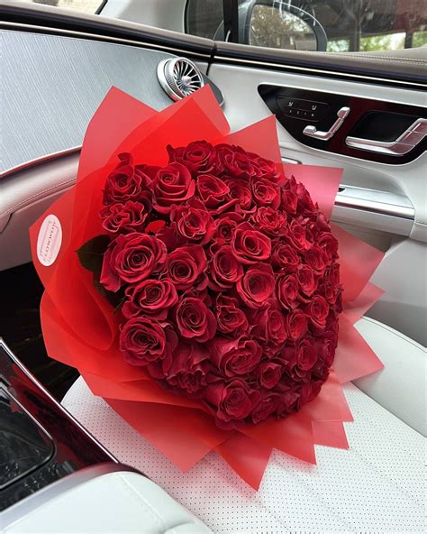 50 Red Premium Long Stem Roses Chicago Florist