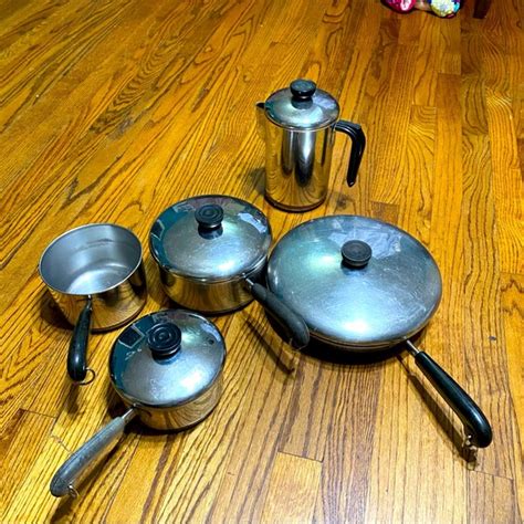 Revere Ware Kitchen Revere Ware Vintage Set Cookware Poshmark