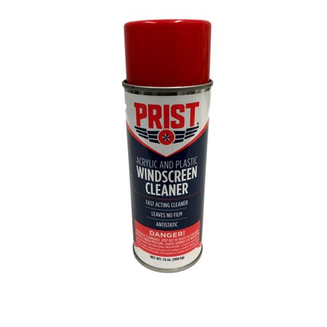 Prist Acrylic Plastic And Glass Cleaner 13 Oz Pgc13 Pilots Hq Llc