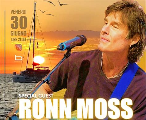 Panarea 2023 Arriva Ronn Moss In Concerto Dal Vivo