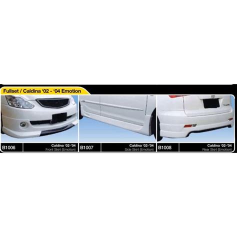 Toyota Caldina J Emotion Bodykit Body Kit Front Side