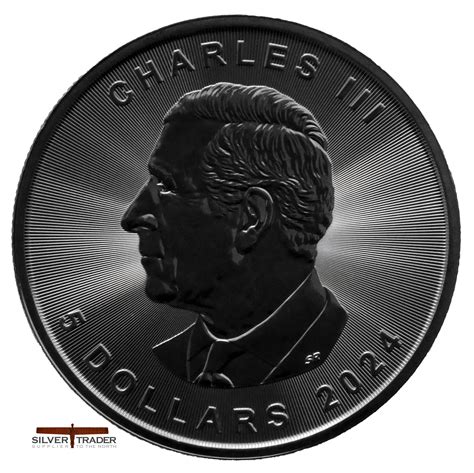 2024 Canadian Maple Leaf 1 oz Silver Bullion Coin