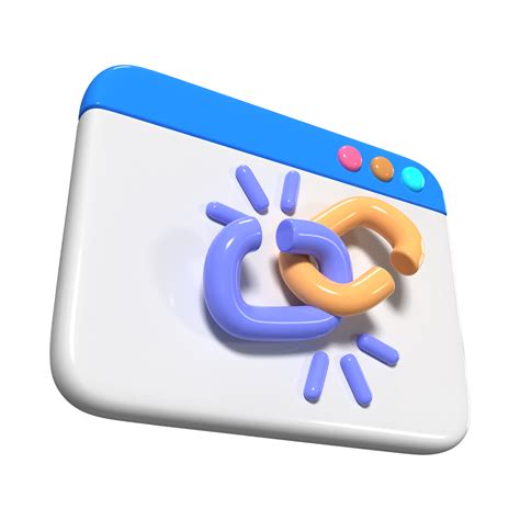 Hyperlink 3d Illustration Icon 38105547 Png