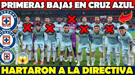 Incre Ble Se Filtran Las Primeras Bajas En Cruz Azul Para El Cl