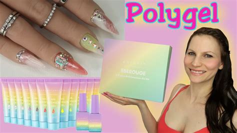 POLYGEL ANWENDUNG FÜR ZUHAUSE MAKARTT NEW POLYGEL NAIL EXTENSION