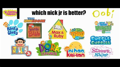 Nick Jr Nickelodeon TV Shows