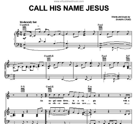 [10000印刷√] his name is jesus lyrics and chords 157964-Say the name of ...