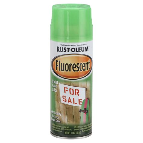 Rust Oleum Specialty Fluorescent Spray Paint 1932830 Fluorescent