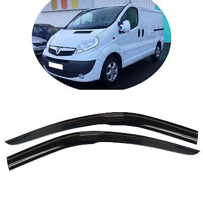 Wind Rain Smoke Deflectors Pcs Fits Vauxhall Vivaro To Ebay