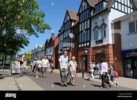 Solihull Town Centre Uk Stock Photo Alamy