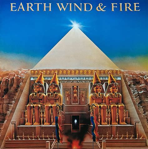 Earth Wind And Fire All N All Album Cover Poster 24 X 24 Etsy