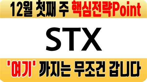 주식 Stx Stx 주가전망 목표가를 향한 투자의 발걸음을 시작해보세요 Youtube