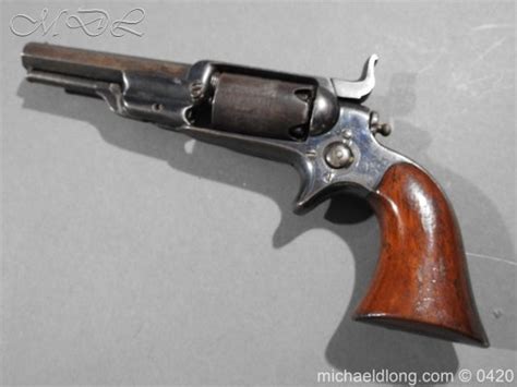 Colt Model 2 Cased Roots Revolver Michael D Long Ltd Antique Arms And Armour