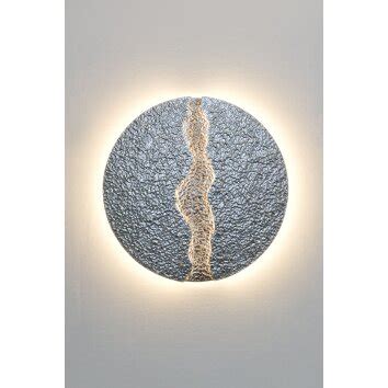 Holländer LUNA EXTRA GROSS Wall Light LED brown gold black 300 K