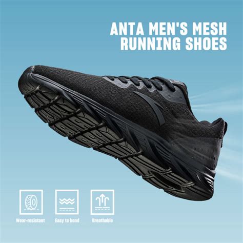 Anta Lightweight Shock Men Running Shoes 912325521 Lazada Ph