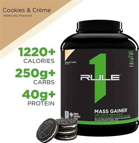 Rule 1 R1 Mass Gainer 55lbs Muscle Build