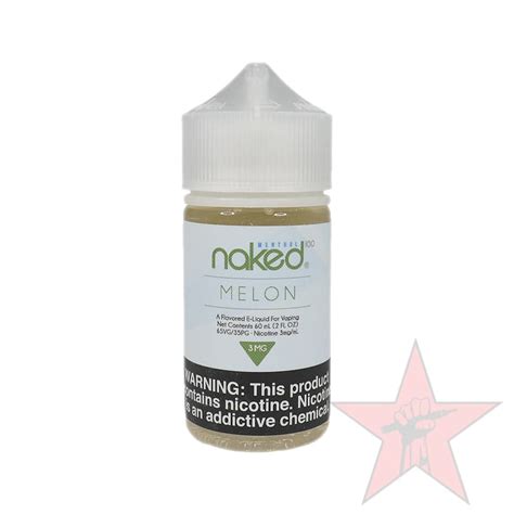 Naked 100 Menthol Menthol Melon Flavor E Liquid Vape Juice