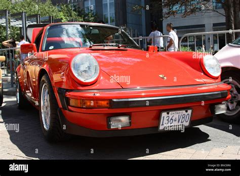 Red 1980 Porsche 911 Sc Stock Photo Alamy