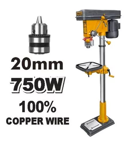 Taladro De Banco Pedestal Mm W Industrial Ingco